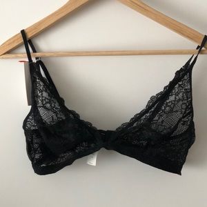 Gap Body Bralette Convertible 3 ways Black Lace Women’s Large